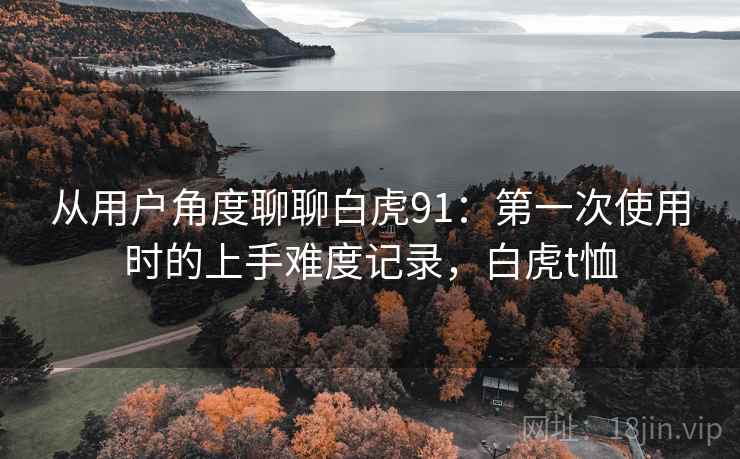 从用户角度聊聊白虎91：第一次使用时的上手难度记录，白虎t恤  第1张