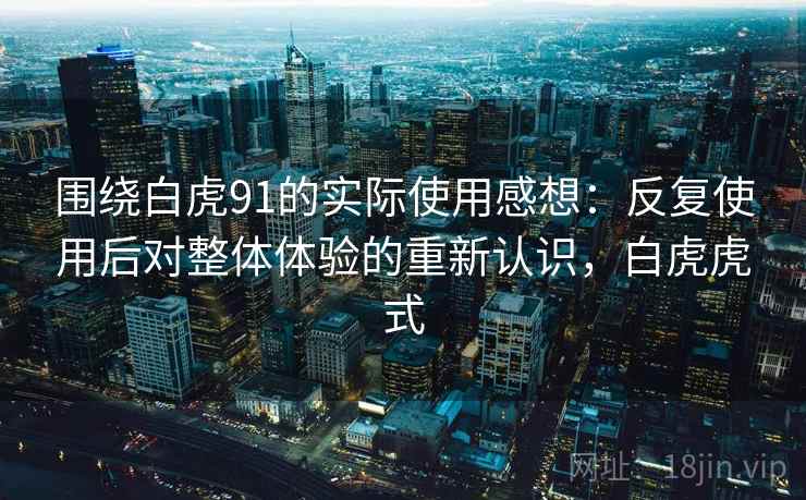 围绕白虎91的实际使用感想：反复使用后对整体体验的重新认识，白虎虎式  第2张